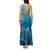 Custom Sri Lanka Cricket Tank Maxi Dress 2024 World Cup Go The Lions - Wonder Print Shop