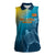 Custom Sri Lanka Cricket Women Sleeveless Polo Shirt 2024 World Cup Go The Lions - Wonder Print Shop