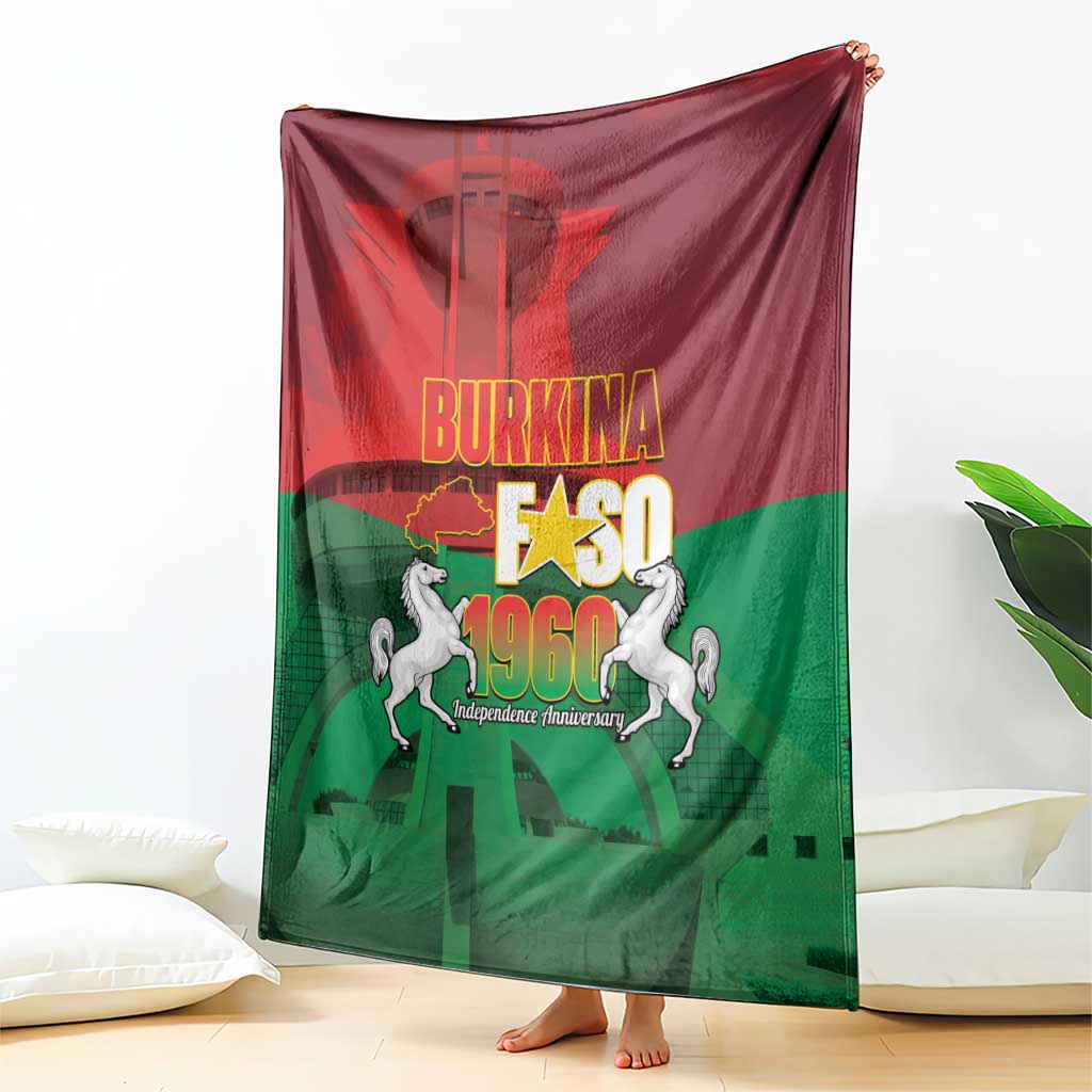 Burkina Faso Independence Day Blanket National Heroes Monument Proud