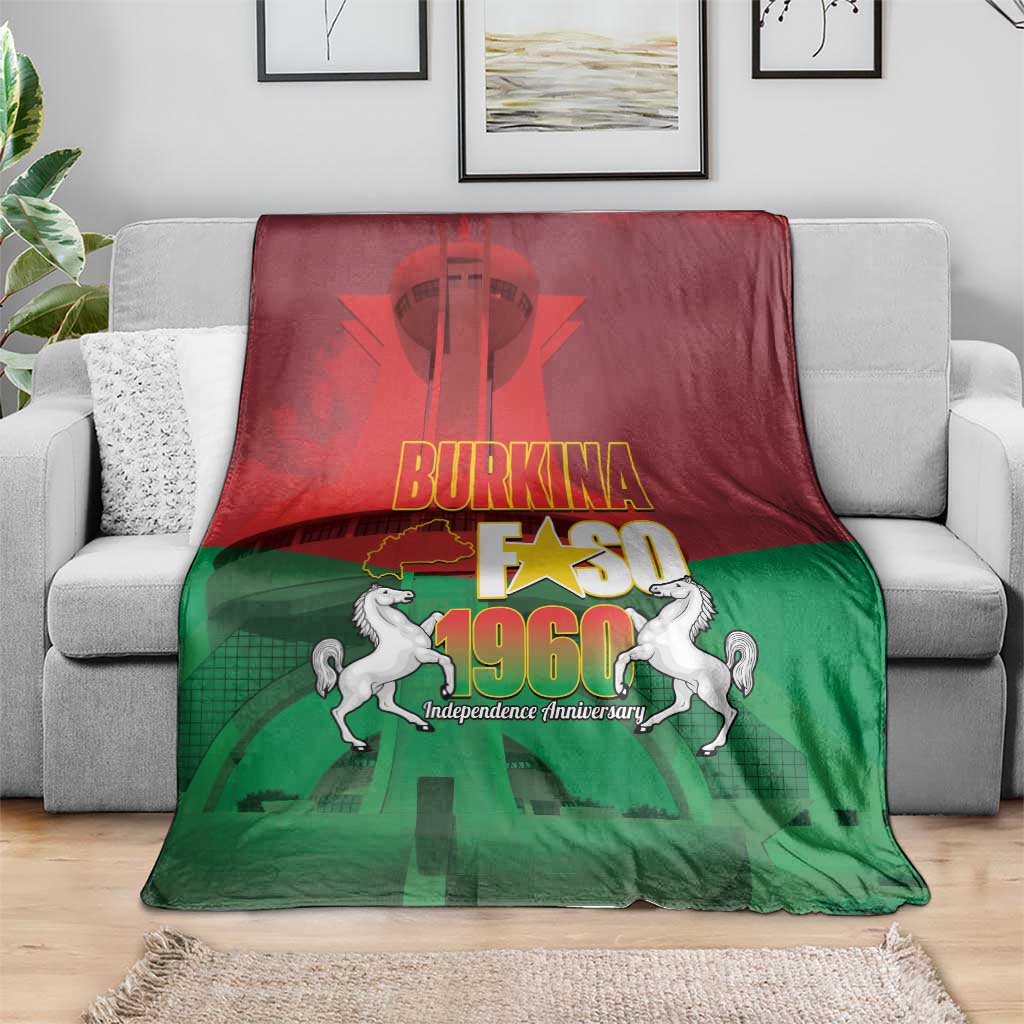 Burkina Faso Independence Day Blanket National Heroes Monument Proud