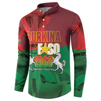 Burkina Faso Independence Day Button Sweatshirt National Heroes Monument Proud