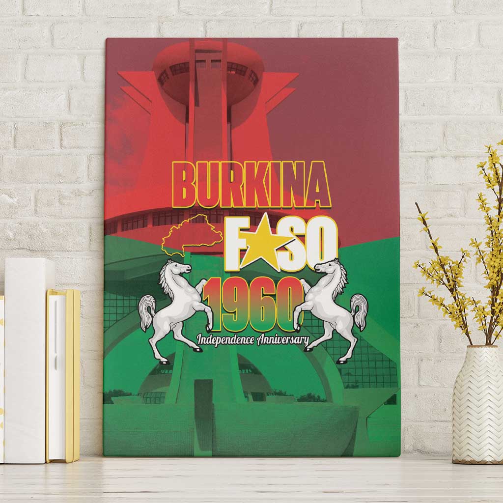 Burkina Faso Independence Day Canvas Wall Art National Heroes Monument Proud