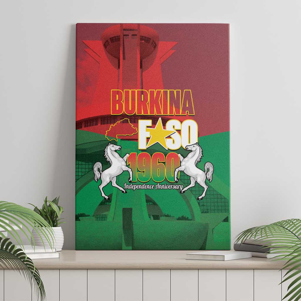 Burkina Faso Independence Day Canvas Wall Art National Heroes Monument Proud