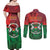 Burkina Faso Independence Day Couples Matching Off Shoulder Maxi Dress and Long Sleeve Button Shirt National Heroes Monument Proud