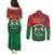 Burkina Faso Independence Day Couples Matching Puletasi and Long Sleeve Button Shirt National Heroes Monument Proud