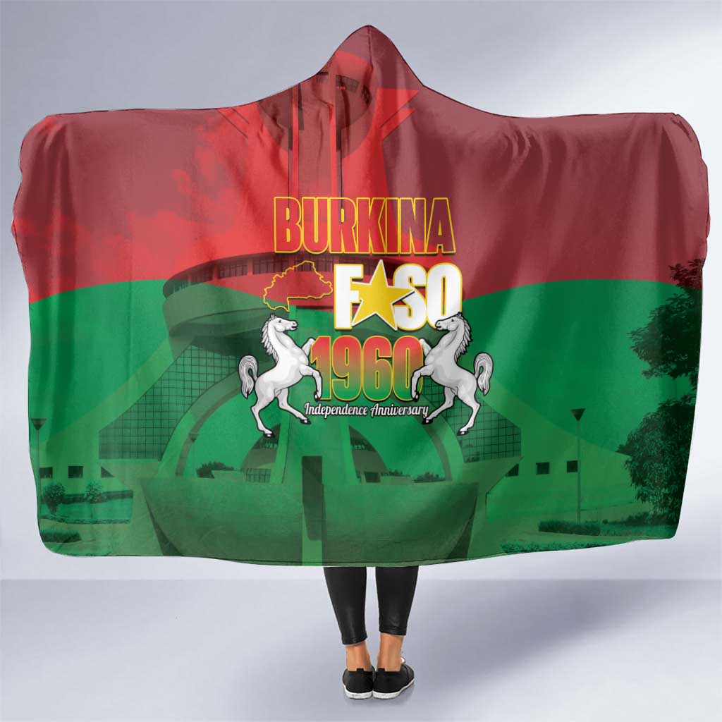 Burkina Faso Independence Day Hooded Blanket National Heroes Monument Proud