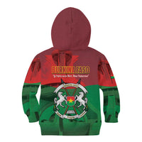 Burkina Faso Independence Day Kid Hoodie National Heroes Monument Proud