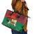 Burkina Faso Independence Day Leather Tote Bag National Heroes Monument Proud