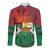 Burkina Faso Independence Day Long Sleeve Button Shirt National Heroes Monument Proud