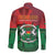 Burkina Faso Independence Day Long Sleeve Button Shirt National Heroes Monument Proud
