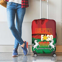 Burkina Faso Independence Day Luggage Cover National Heroes Monument Proud