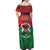 Burkina Faso Independence Day Off Shoulder Maxi Dress National Heroes Monument Proud