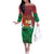 Burkina Faso Independence Day Off The Shoulder Long Sleeve Dress National Heroes Monument Proud