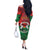 Burkina Faso Independence Day Off The Shoulder Long Sleeve Dress National Heroes Monument Proud