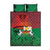 Burkina Faso Independence Day Quilt Bed Set National Heroes Monument Proud