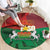 Burkina Faso Independence Day Round Carpet National Heroes Monument Proud