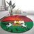 Burkina Faso Independence Day Round Carpet National Heroes Monument Proud