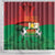Burkina Faso Independence Day Shower Curtain National Heroes Monument Proud
