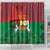 Burkina Faso Independence Day Shower Curtain National Heroes Monument Proud