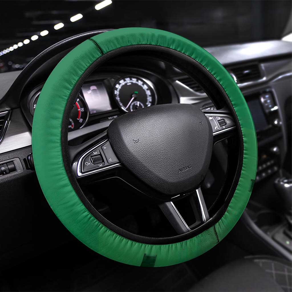 Burkina Faso Independence Day Steering Wheel Cover National Heroes Monument Proud