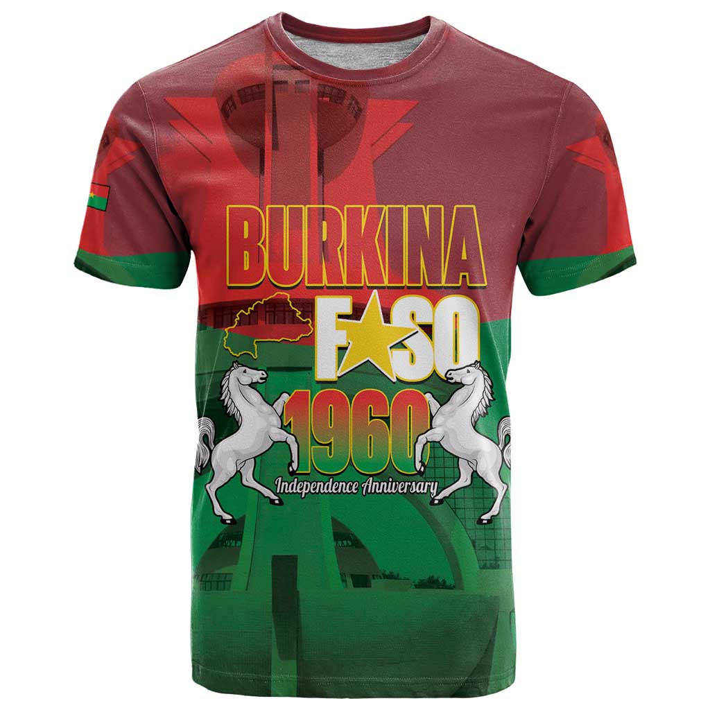 Burkina Faso Independence Day T Shirt National Heroes Monument Proud