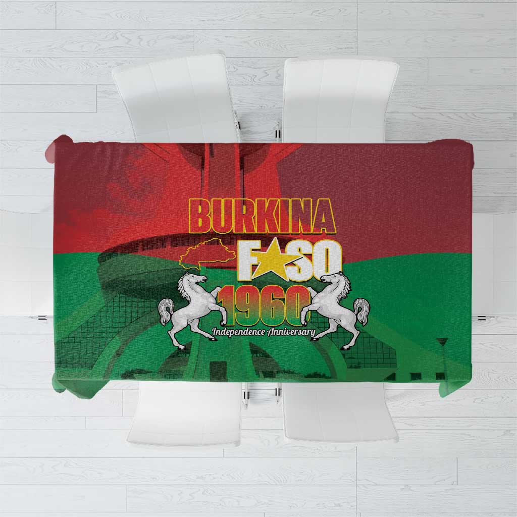 Burkina Faso Independence Day Tablecloth National Heroes Monument Proud
