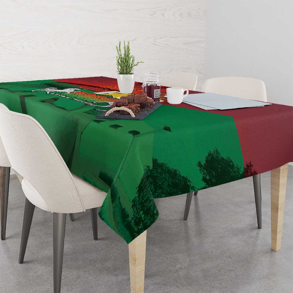 Burkina Faso Independence Day Tablecloth National Heroes Monument Proud