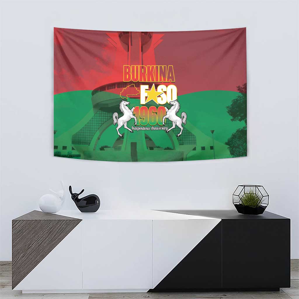 Burkina Faso Independence Day Tapestry National Heroes Monument Proud