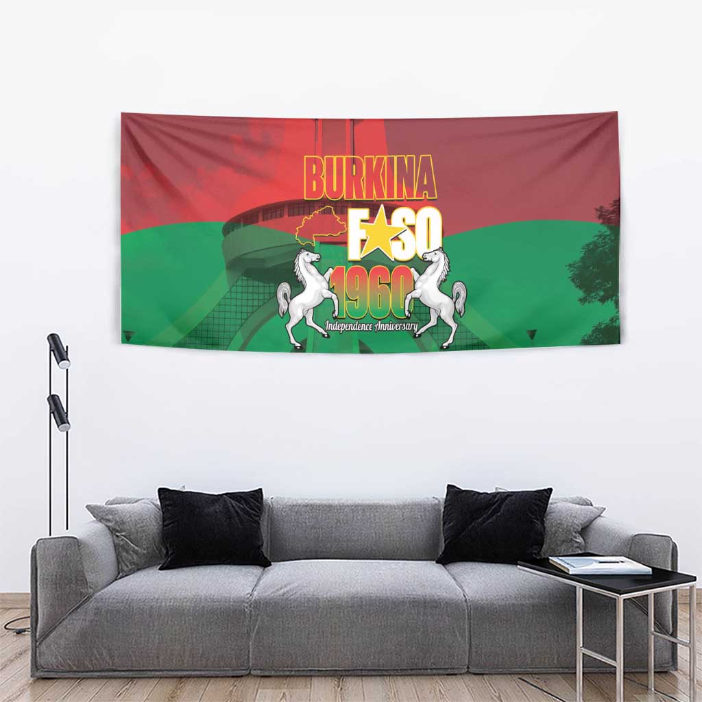 Burkina Faso Independence Day Tapestry National Heroes Monument Proud