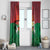 Burkina Faso Independence Day Window Curtain National Heroes Monument Proud