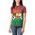 Burkina Faso Independence Day Women Polo Shirt National Heroes Monument Proud