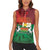 Burkina Faso Independence Day Women Sleeveless Polo Shirt National Heroes Monument Proud