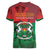 Burkina Faso Independence Day Women V-Neck T-Shirt National Heroes Monument Proud