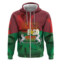 Burkina Faso Independence Day Zip Hoodie National Heroes Monument Proud