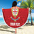 Custom Sardinia Football Beach Blanket Forza Sa Natzionale Sardegna Pattern