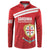 Custom Sardinia Football Button Sweatshirt Forza Sa Natzionale Sardegna Pattern