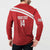 Custom Sardinia Football Button Sweatshirt Forza Sa Natzionale Sardegna Pattern