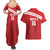 Custom Sardinia Football Couples Matching Summer Maxi Dress and Hawaiian Shirt Forza Sa Natzionale Sardegna Pattern