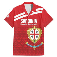 Custom Sardinia Football Family Matching Mermaid Dress and Hawaiian Shirt Forza Sa Natzionale Sardegna Pattern