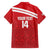 Custom Sardinia Football Family Matching Off Shoulder Short Dress and Hawaiian Shirt Forza Sa Natzionale Sardegna Pattern