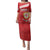 Custom Sardinia Football Family Matching Puletasi and Hawaiian Shirt Forza Sa Natzionale Sardegna Pattern