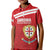 Custom Sardinia Football Kid Polo Shirt Forza Sa Natzionale Sardegna Pattern
