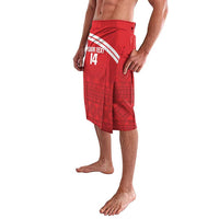 Custom Sardinia Football Lavalava Forza Sa Natzionale Sardegna Pattern