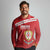 Custom Sardinia Football Long Sleeve Polo Shirt Forza Sa Natzionale Sardegna Pattern