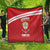 Custom Sardinia Football Quilt Forza Sa Natzionale Sardegna Pattern