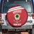Custom Sardinia Football Spare Tire Cover Forza Sa Natzionale Sardegna Pattern