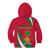 Maldives Independence Day Kid Hoodie Happy 58th Anniversary - Wonder Print Shop