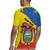 Personalized Ecuador Independence Day Rugby Jersey Coat Of Arms Grunge Style - Wonder Print Shop
