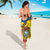 Personalized Ecuador Independence Day Sarong Coat Of Arms Grunge Style - Wonder Print Shop