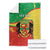 Personalized Congo-Brazzaville Independence Day Blanket Coat Of Arms Grunge Style - Wonder Print Shop